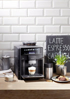 SIEMENS Kaffeevollautomat EQ6 Plus s400 TE654509DE, Saphirschwarz